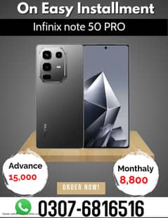 infinix note 50 pro 12/256gb on Easy Installment