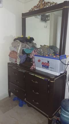 used dressing table and side table