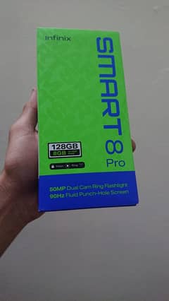 Infinix smart 8 pro, 8/128, 90Hz refresh rate,  condition 10/10