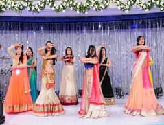 Wedding dance class teaching