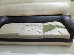 3 Seater + 2 Single Sofas for Sale – Used Condition