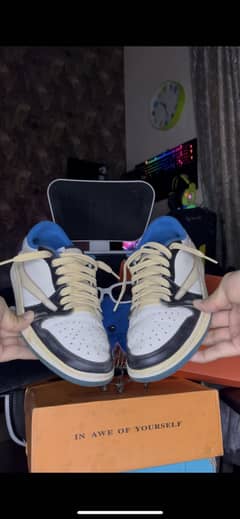 The Fragment x Travis Scott Jordan 1 Low OG
