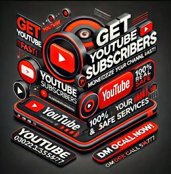 Boost Your YouTube Channel with Subscribers, Watch Time & Monetization 0