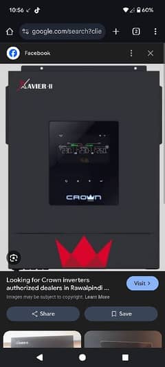 Crown Xavier 6.2kw & 4.2kw.  03007129934