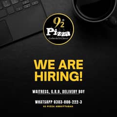 Waitress, Deliver Boy, Kitchen Helper