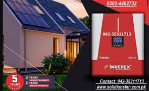 INVEREX YUKON 3.5KW MPPT HYBRID SOLAR INVERTER - 5Years Warranty