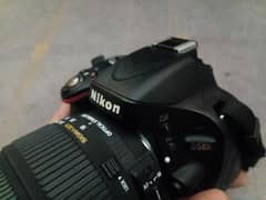 NIKON D5100 with Sigma DC 18-200mm Lens