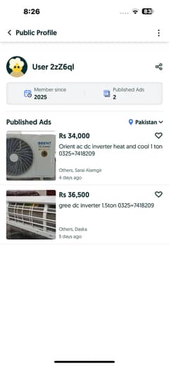 Ac scammers nowadays on olx