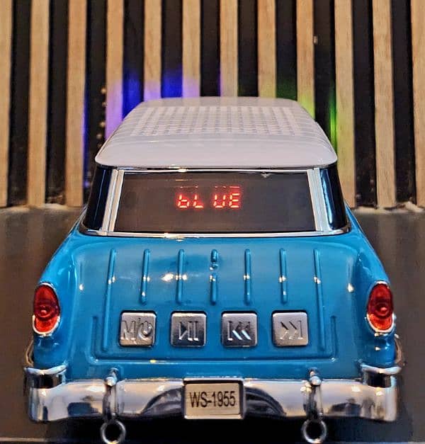Classic Car Speaker attachable with apple samsung google oneplus oppo 8