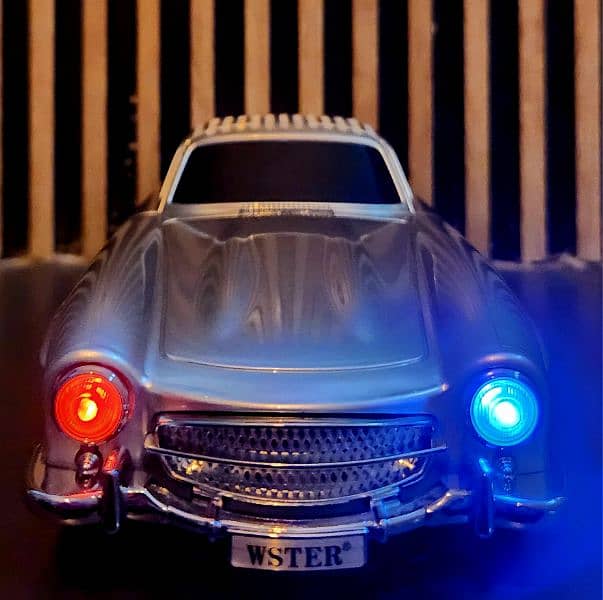 Classic Car Speaker attachable with apple samsung google oneplus oppo 12