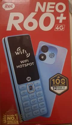 Itel wifi Hotspot Neo R60 + 4G + Warranty 1Year
