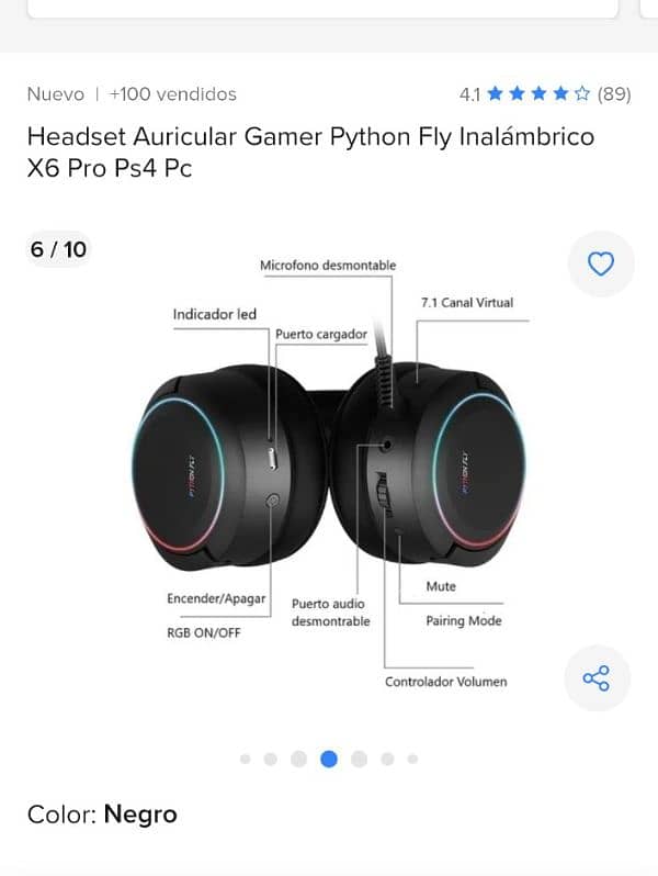 Headphone Python Fly 3