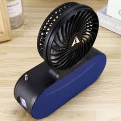 Speaker with Outdoor Solar Fan