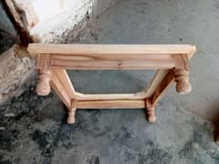 Wooden Fridge Stand