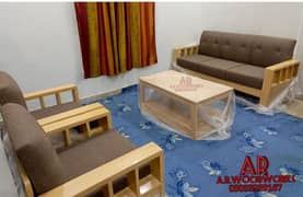 SOFA SET SOFA CHAIRS OFFICE SOFA WOODEN SOFA