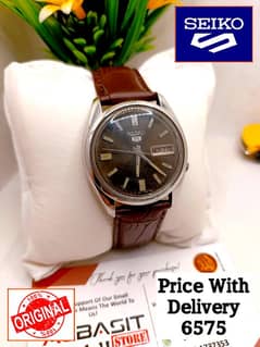 Seiko 5 CITIZENS ORIENT AUTOMATIC MEN WRIST WATCH 03161737353