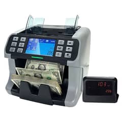 cash counting machine mix cash currency Note counting with fake detect