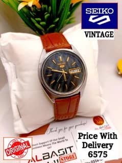 Seiko 5 CITIZENS ORIENT AUTOMATIC MEN WRIST WATCH 03161737353