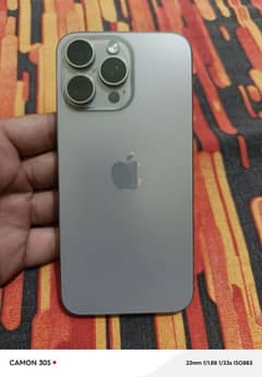 iphone 15 pro max for sell with original charger