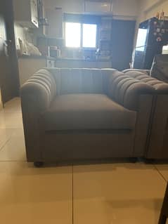 Brand New 2 single seater sofa