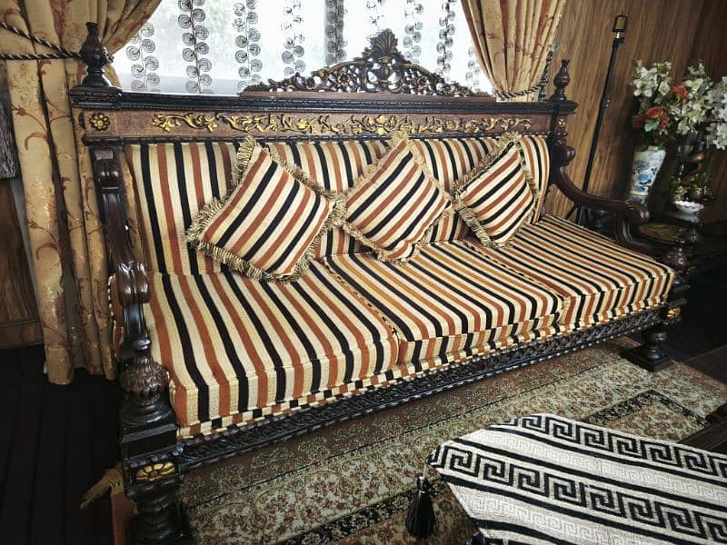 7 Seater Sofa Set with 3 Tables 1