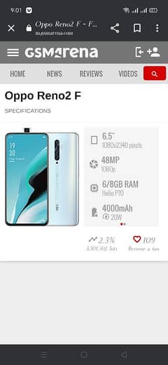 oppo Reno 2 f