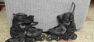 black skating  shoes, all is ok