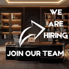 We are Hiring Staff for office work and online Marketng