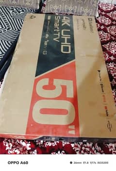brand new Dawlance 50 inch 4k ultra smart tv