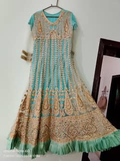 Maxi with Frill - Light Sea Green (Net) for sale