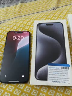 iphone 15 pro max 256 jv with box