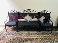 used iron sofa