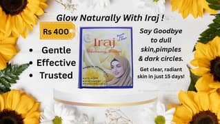 Iraj Whitening Cream – Removes Pimples, Dark Circles, 100% Guaranteed