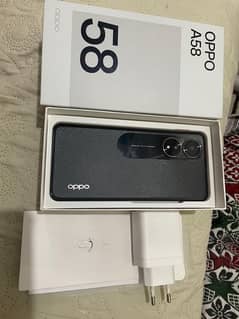 OPPO A58 8/128 with box& original adopter