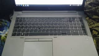 HP ZBook i7 8th Gen 16GB Ram 512SSD Redeon Pro WX 3200