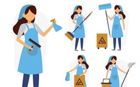 Need Female Maid Nany Bahria Orchard 24 hr