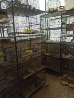 2.5 ×1.5×1.5 angel folding galvanized cage