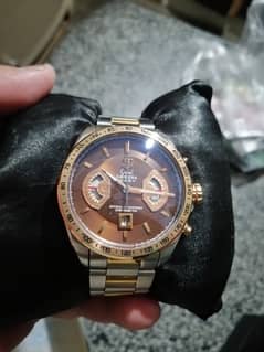 automatic and chronograph watch
