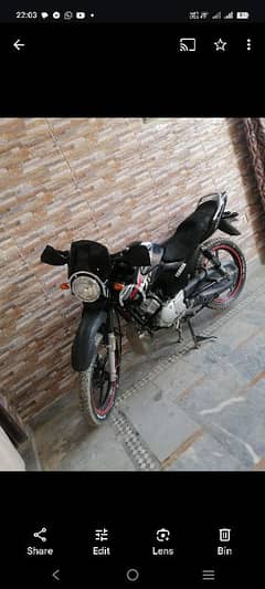 it's 125 ybr g original condition