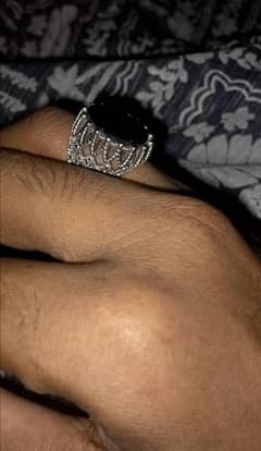 Chandi ring black nug 20 size