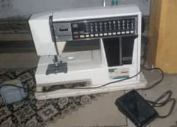 Embroidery and sewing machine