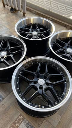ESR CS15 18 Inch Alloy Rims 9.5/10.5 JJ 114 PCD With Tires