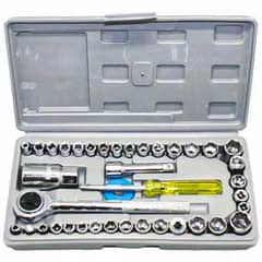 40 PCs Sockets Wrench set