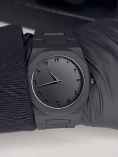 Black Arabic Aura Watch – Premium Quality | Original | Best Price