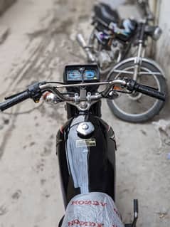 honda CG 125 New tyer install biometric moka per