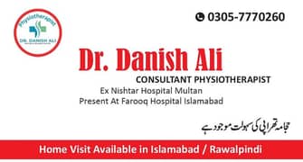 physiotherapist services for home visits