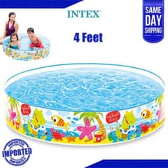 AIRLESS SWIMMING POOL ORIGINAL INTEX COMPANY 4 FEET (NEW) IMPORTED