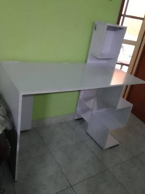 Study Table with Racks | Student Table | Office Table 2