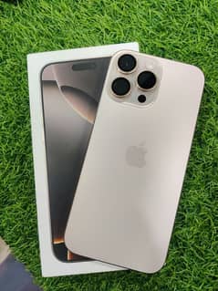 I phone 16 pro max 256gb Non PTA full sim time 2cyle