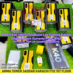 REDMI K50 K40 K60 5G 256/12/16 GAMING EDITION DUAL-SIM PUBG 120/90 FPS